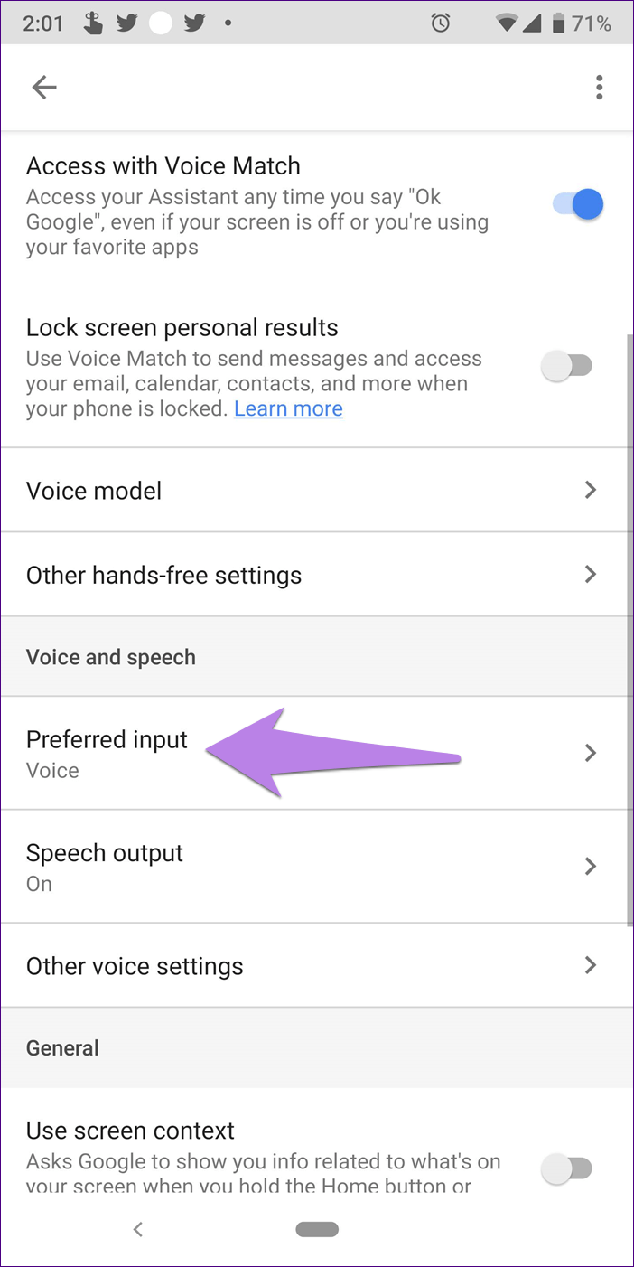 Google Assistant Settings 19