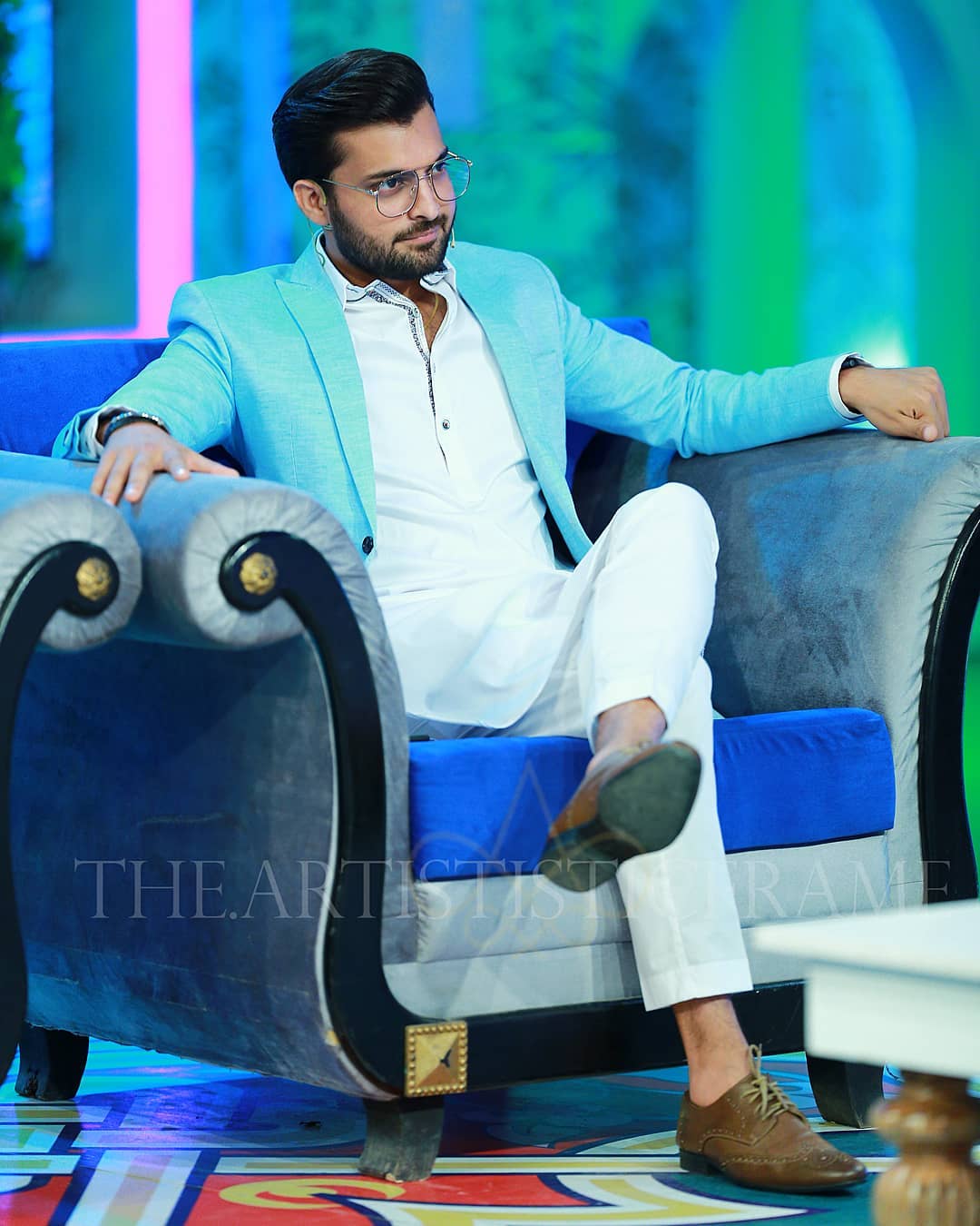 Zara Noor Abbas and Asad Siddique in Aaj TV Ramzan Entertainment 11 Zara Noor Abbas and Asad Siddique in Aaj TV Ramzan Entertainment