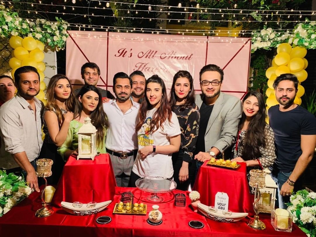 Celebrities at the Birthday Party of Hareem Farooque