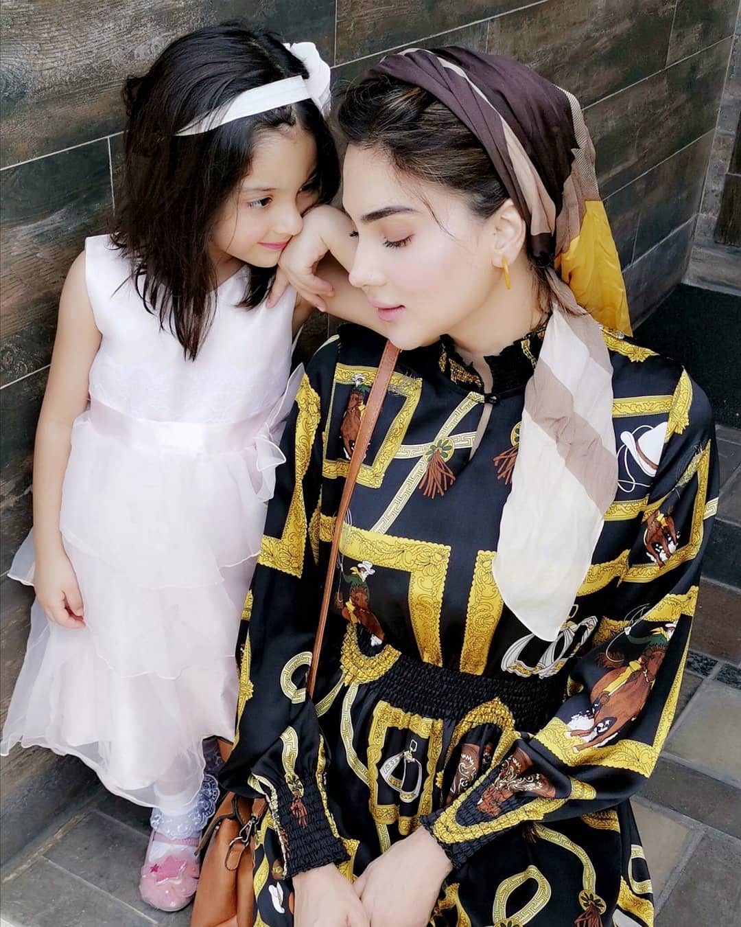 Awesome New Photos of Fiza Ali with her Daughter Faraal