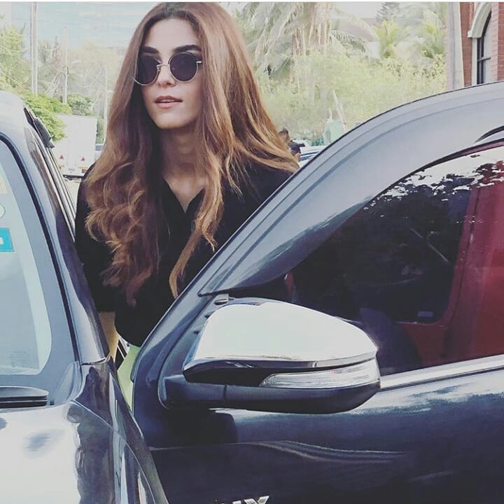 Maya Ali Spotted at Promotion of her Upcoming Movie Parey Hut Love