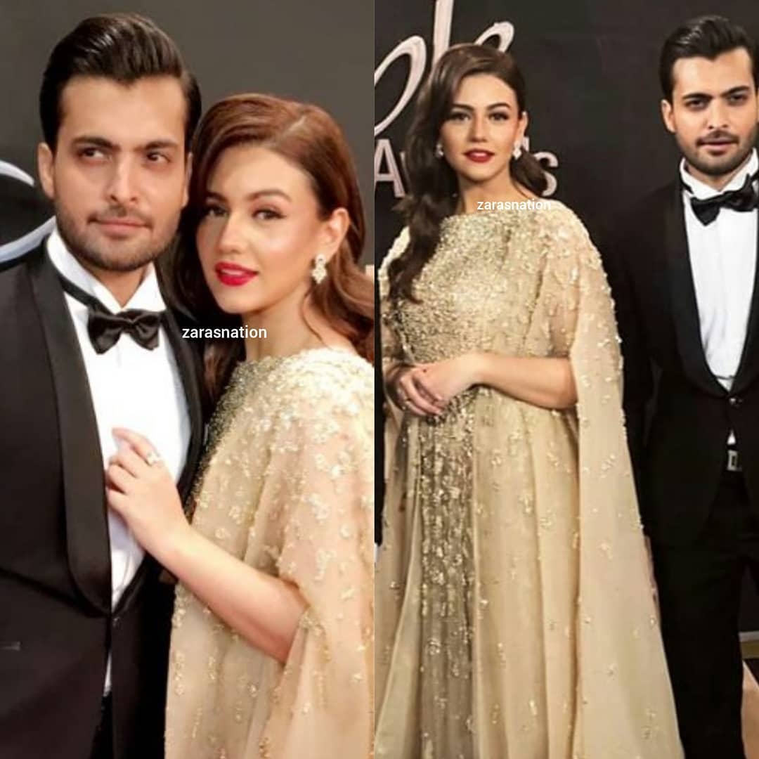 Famous Couple Zara Noor Abbas and Asad Siddique at Lux Style Awards 6 Famous Couple Zara Noor Abbas and Asad Siddique at Lux Style Awards