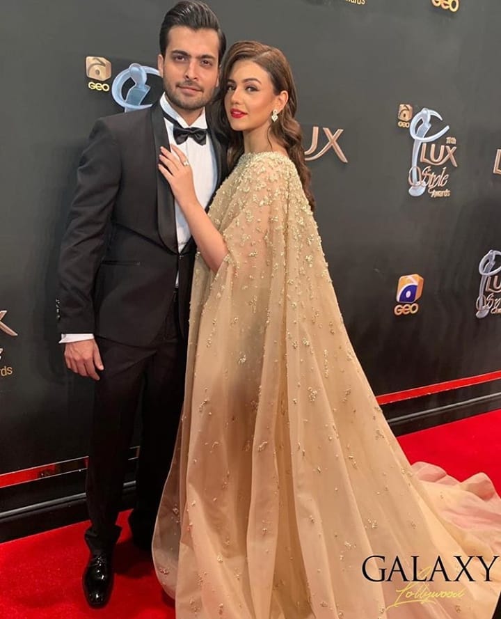 Famous Couple Zara Noor Abbas and Asad Siddique at Lux Style Awards 18 Famous Couple Zara Noor Abbas and Asad Siddique at Lux Style Awards