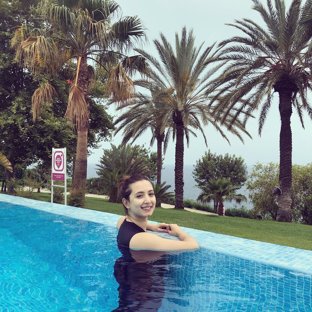 Actress Komal Aziz Having Leisure Time Spotted in Turkey