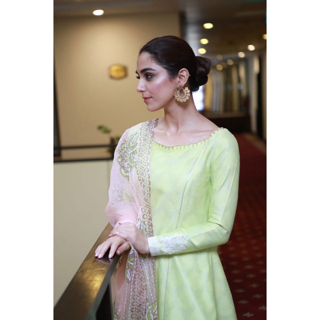 Actress Maya Ali Gorgeous Pictures During Film Promotions
