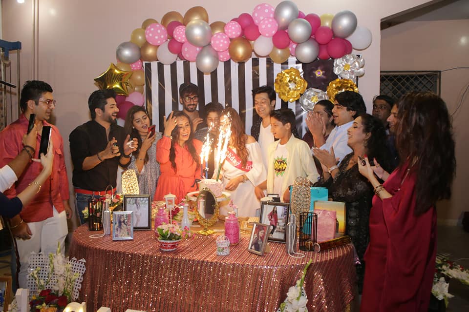Birthday Party Click of Actor Umair Laghari's Wife Sadaf
