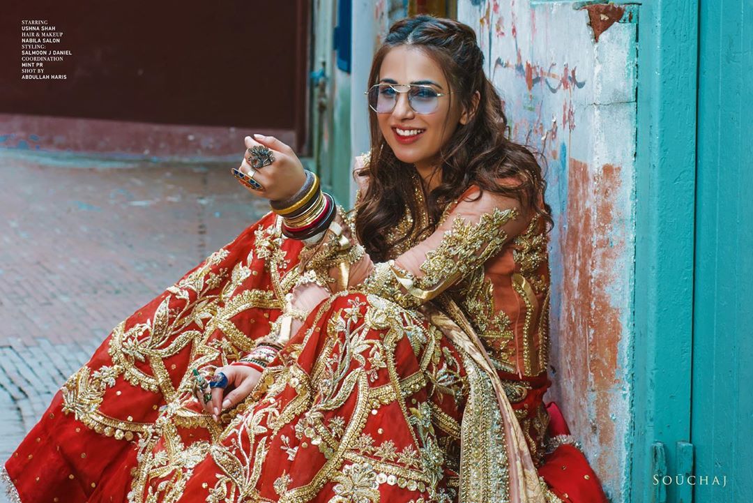 Actress Ushna Shah Awesome Looks in New PhotoShoot