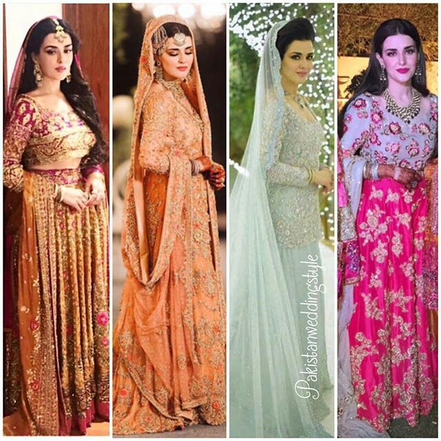 Latest Beautiful Ideas for Mehndi Dresses