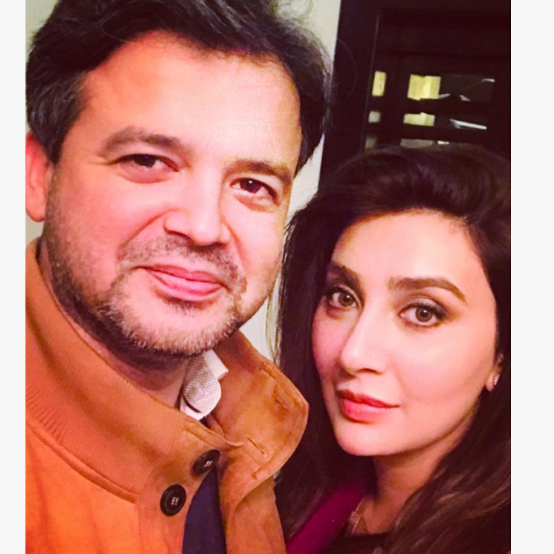 Beautiful Clicks of Actress Ayesha Khan with her Husband Maj Uqbah