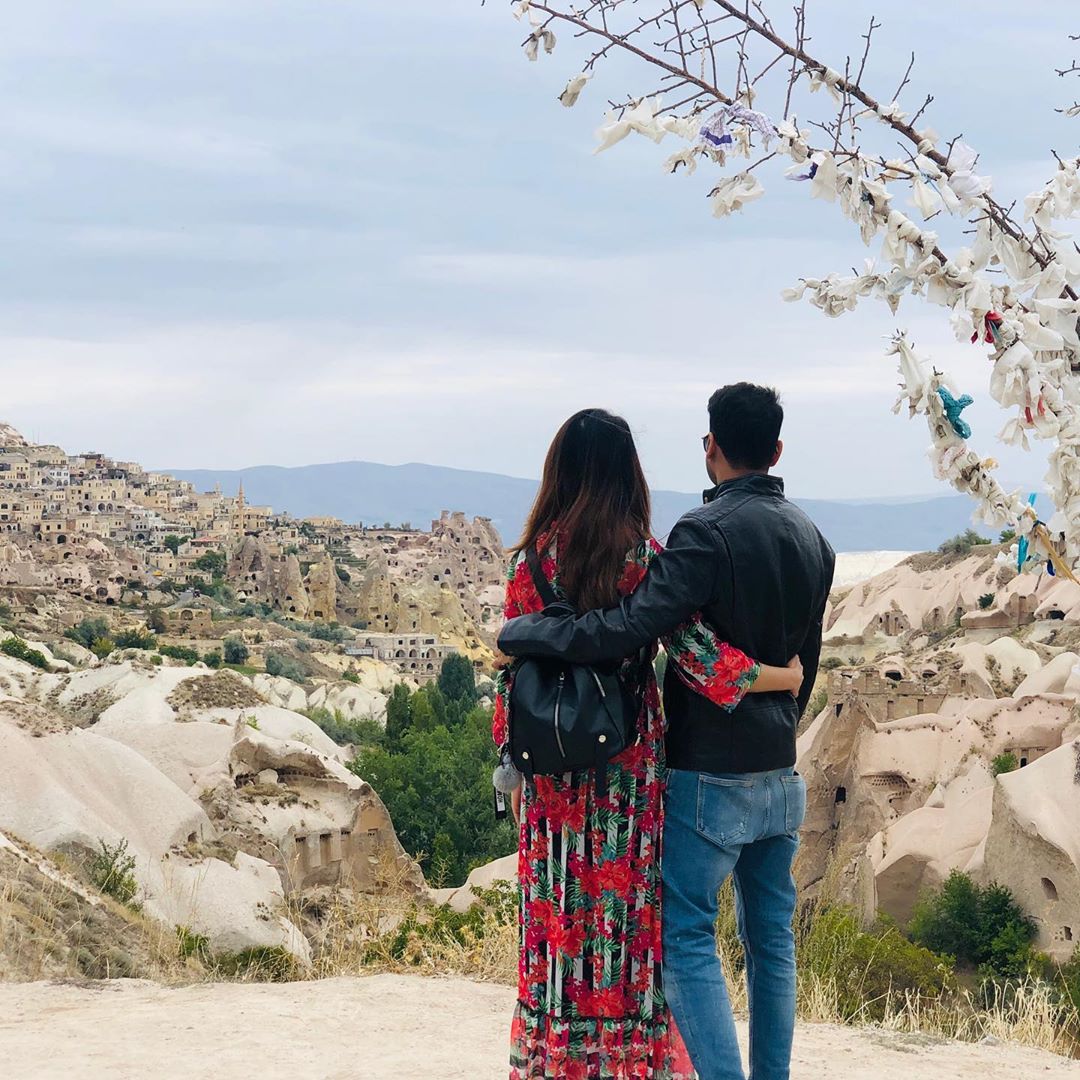Awesome Clicks of Alizeh Tahir with Her Husband in Turkey