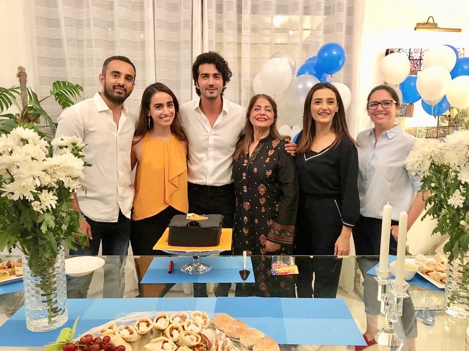 Actor Shehzad Sheikh Celebrating his Birthday with his Family