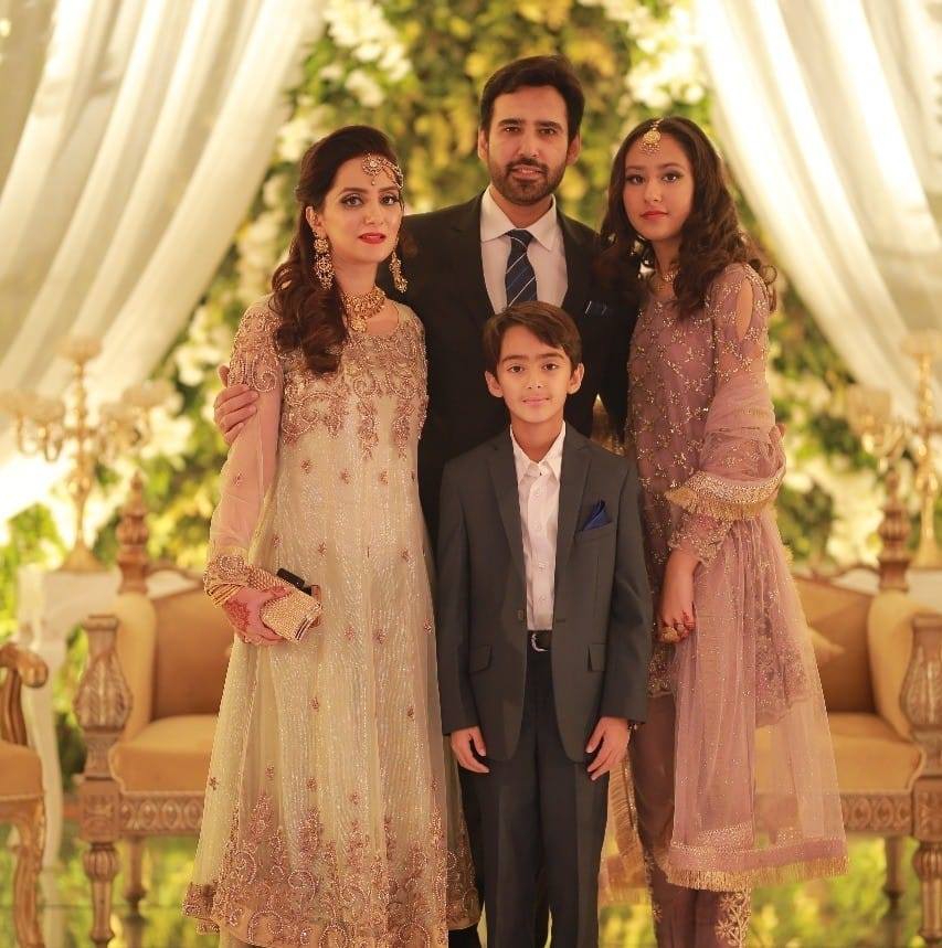 Brothers Sami Khan and Taifoor Khan with their Families