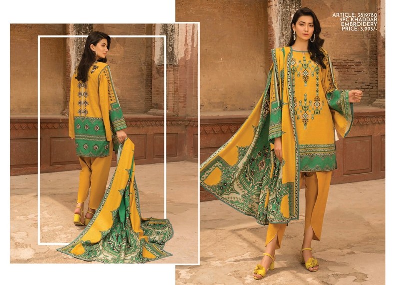 Warda Fall Winter Unstitched Collection 2020 Vol-1