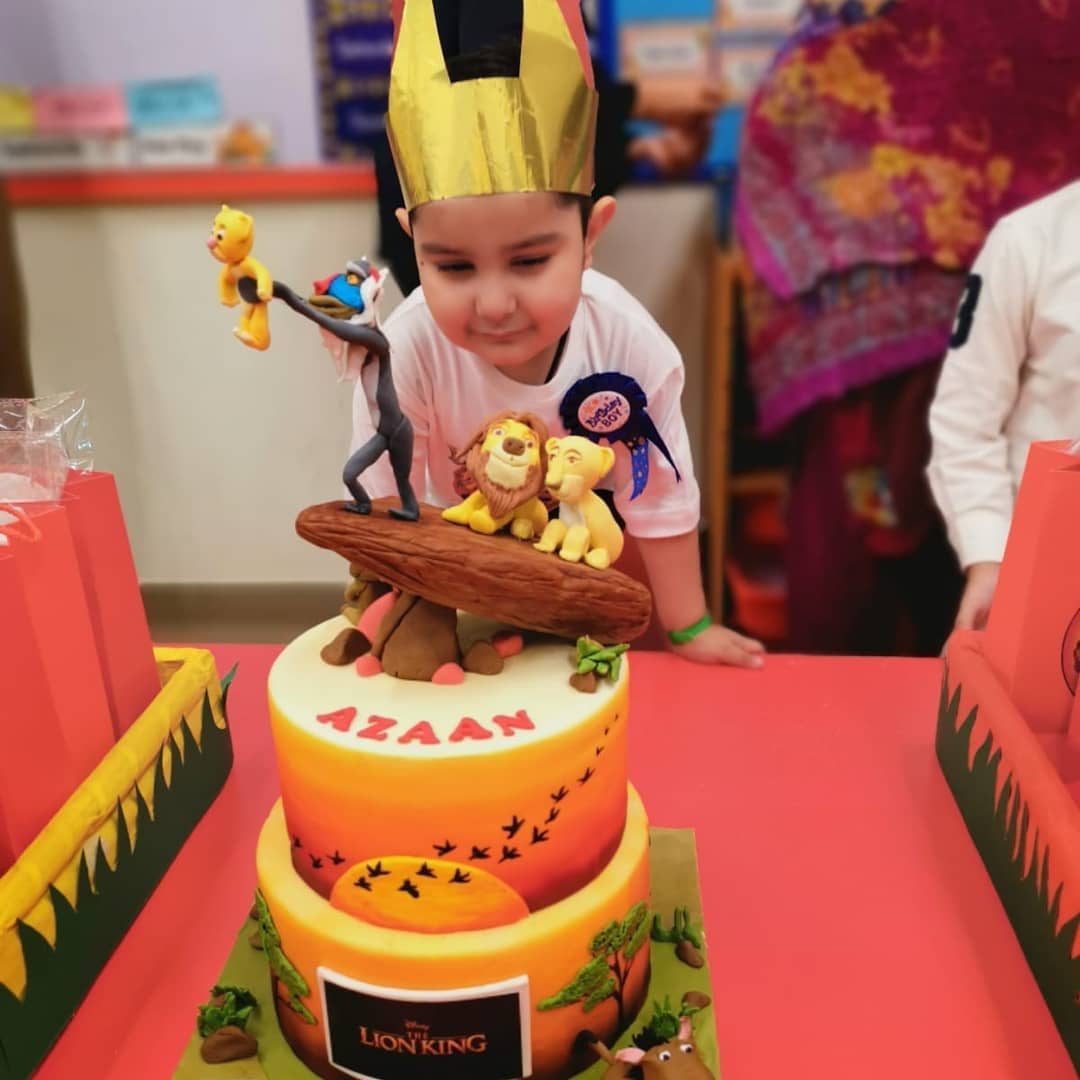 Actor Ahmed Ali Butt Celebrating Birthday of his Son Azaan
