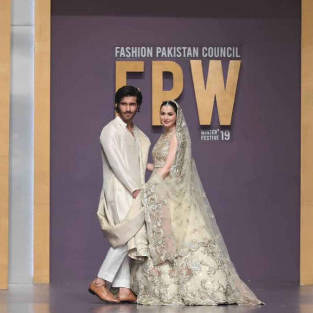 Feroze Khan and Hania Aamir Clicks from FPW19