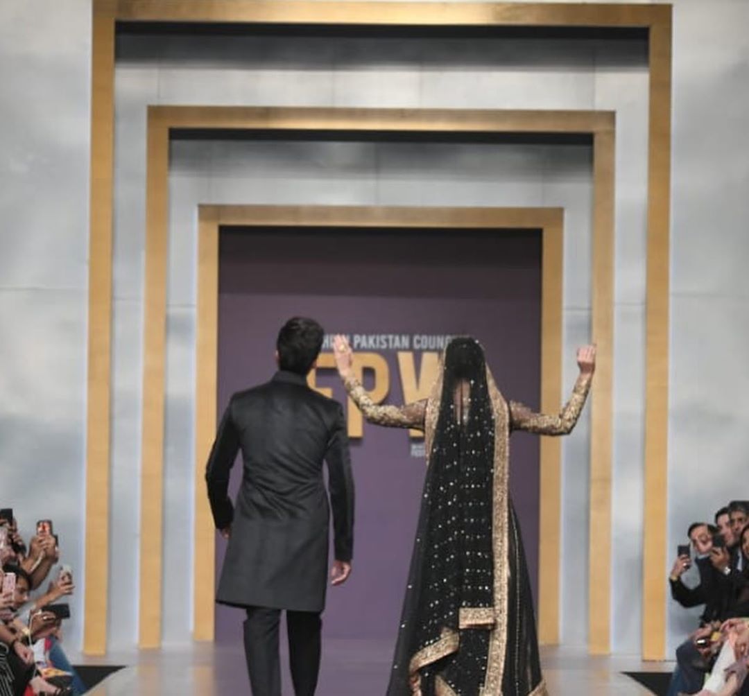 Fahad Mustafa and Mawra Hocane Walked at Fashion Pakistan Week-Winter Festive