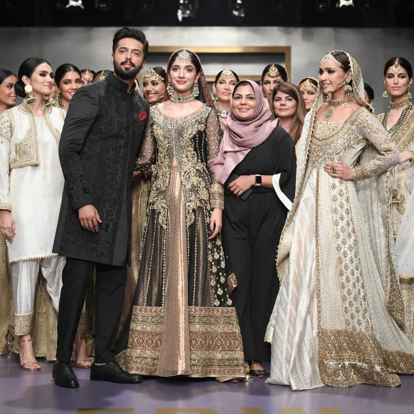 Fahad Mustafa and Mawra Hocane Walked at Fashion Pakistan Week-Winter Festive
