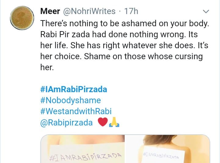 Fans Inappropriate Pictures To Support Rabi Pirzada Trending