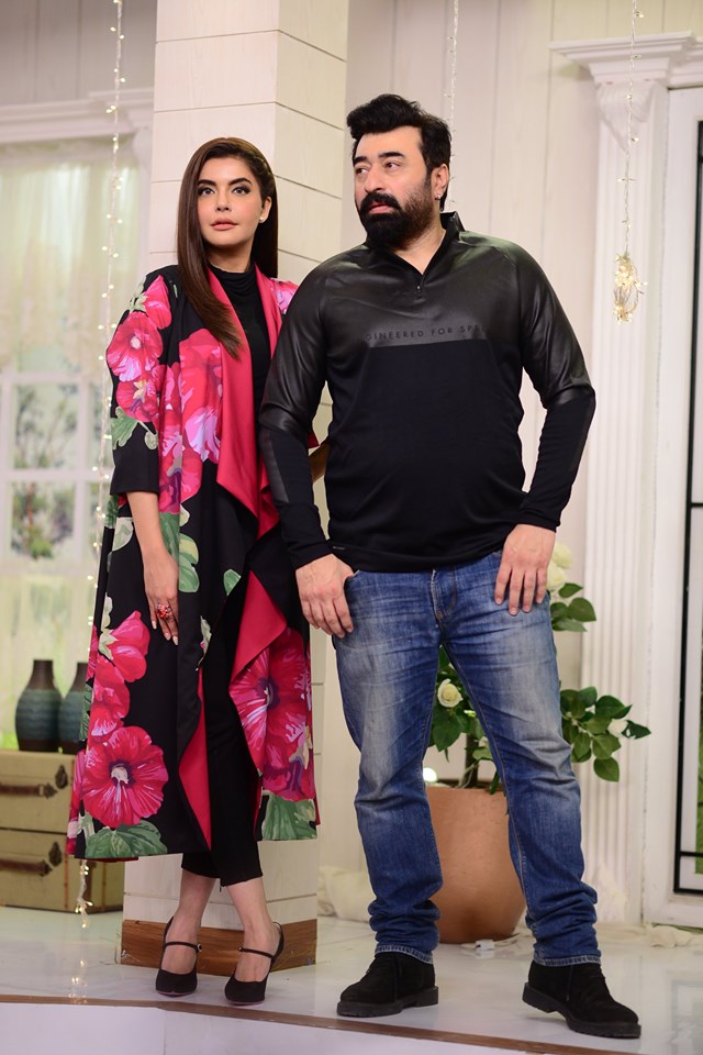 Beautiful Clicks of Nida and Yasir Nawaz from Good Morning Pakistan