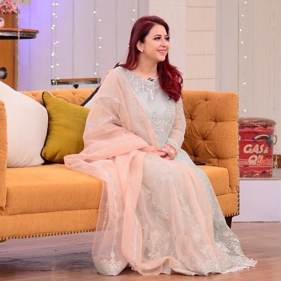 Rabia Anum Beautiful Clicks from Nida Yasir Morning Show