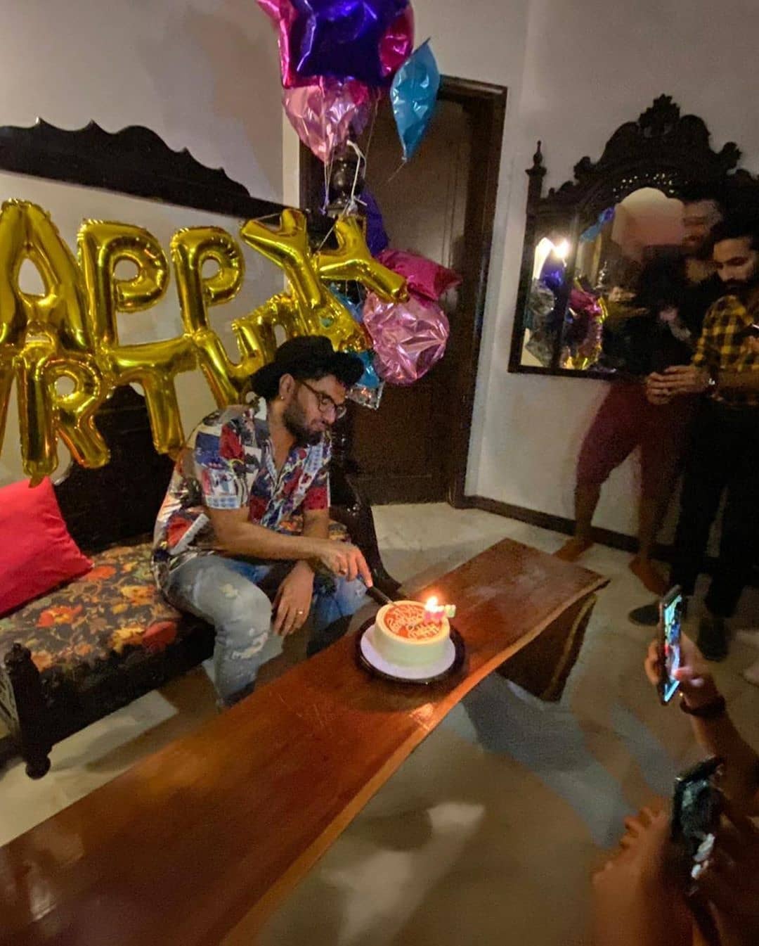 Birthday Party Clicks of Actor Yasir Hussain