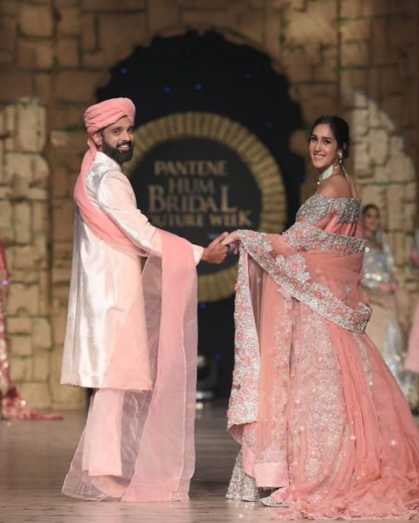 Mira Sethi and Bilal Siddiqui Look Adorable Together at HBCW19