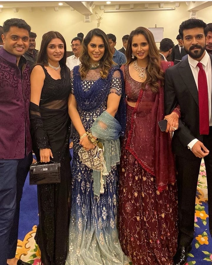 Sania Mirza Sister Anam Mirza Walima Reception Pictures