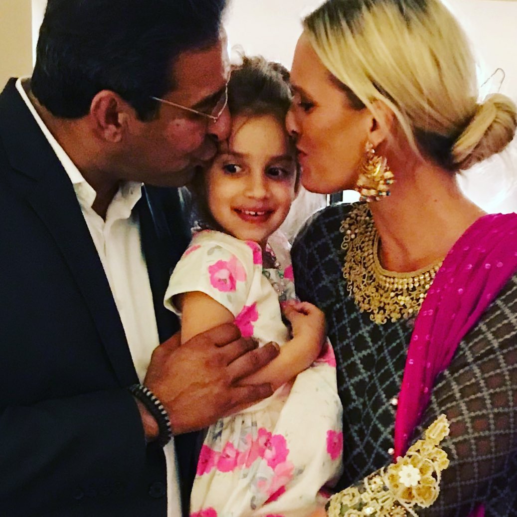 Wasim Akram with his Wife Shaniera in Australia Enjoying Vacations