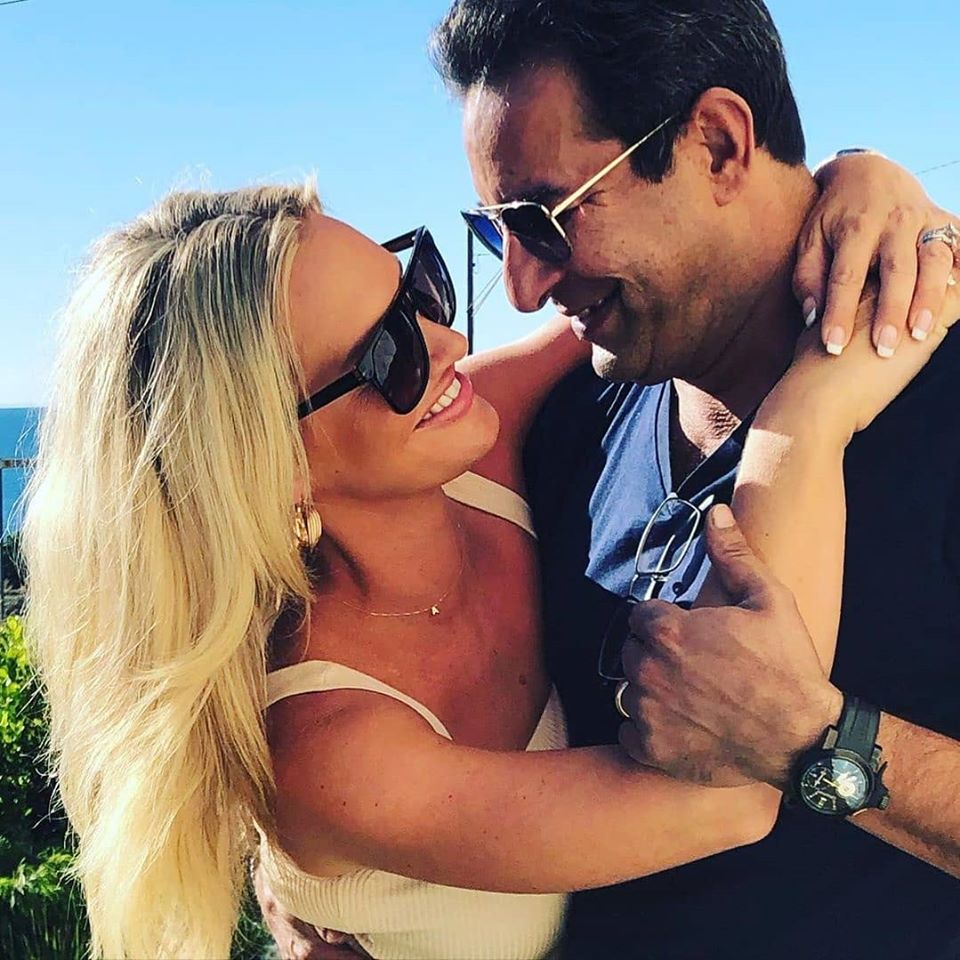 Wasim Akram with his Wife Shaniera in Australia Enjoying Vacations