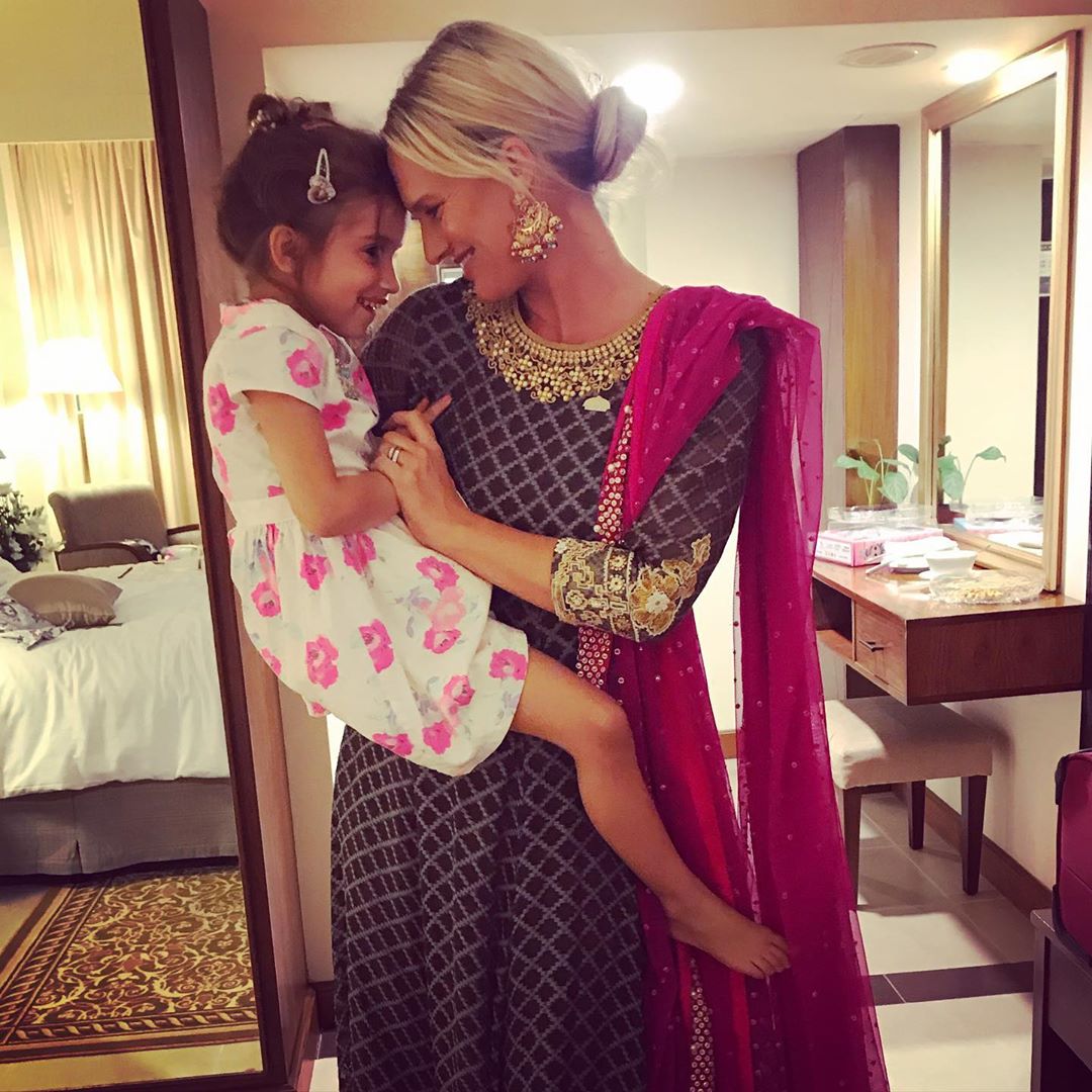 Wasim Akram with his Wife Shaniera in Australia Enjoying Vacations