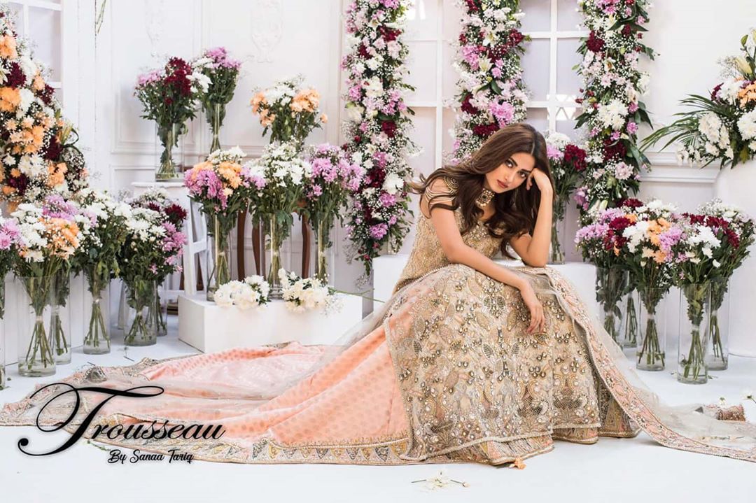 Sajal Aly Awesome New Bridal Photoshoot