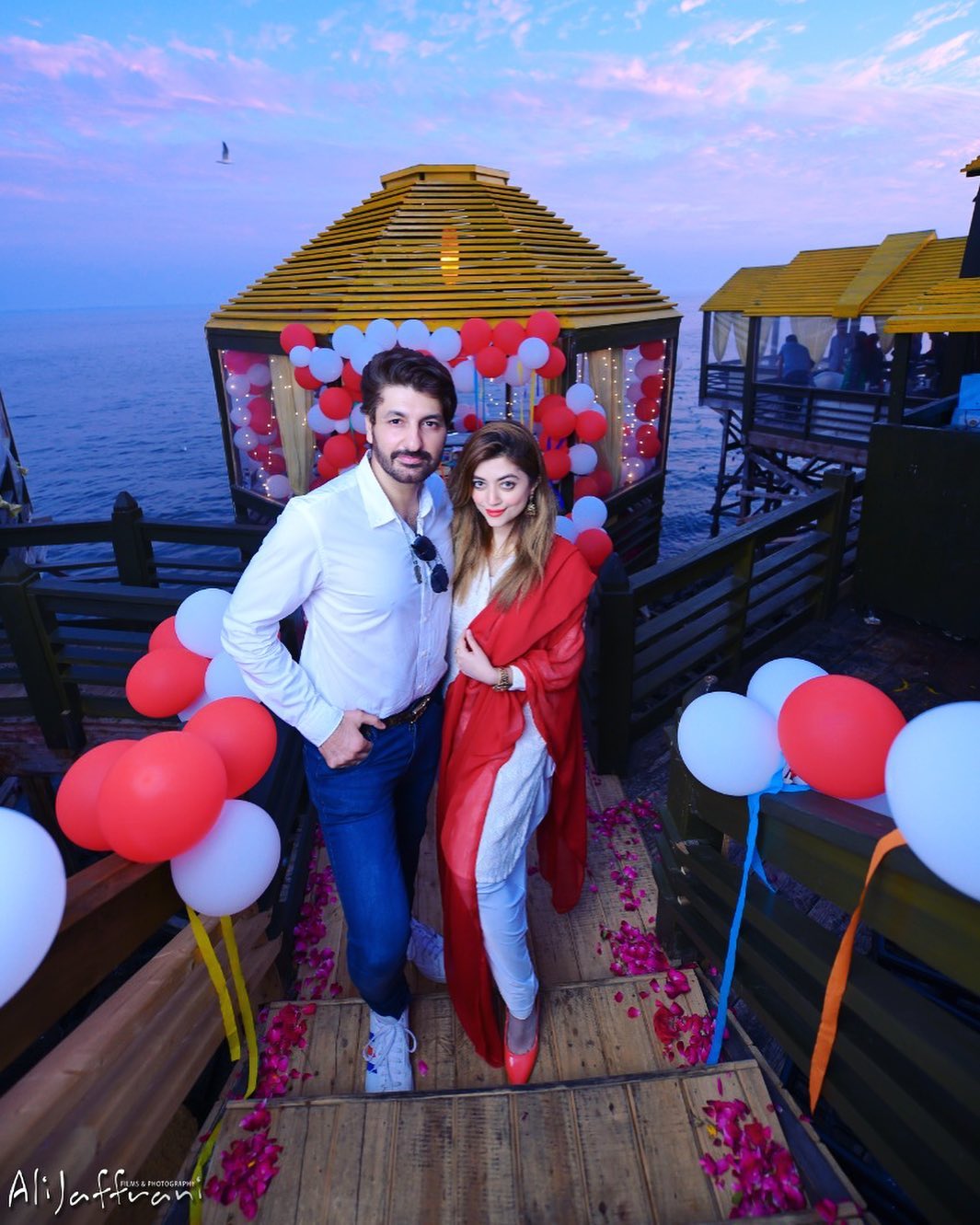 Syed Jibran Throws Surprise Birthday Party for His Wife Afifa Jibran