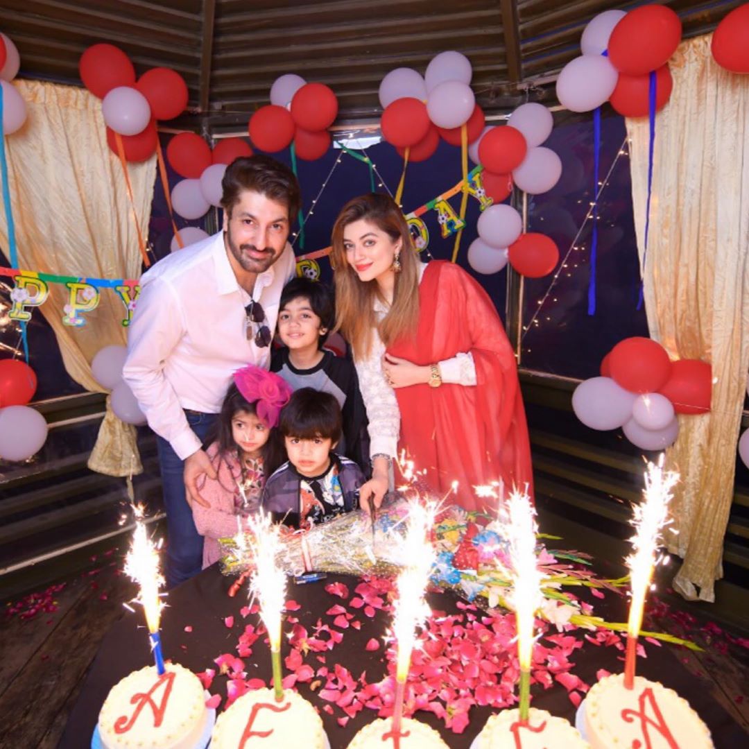 Syed Jibran Throws Surprise Birthday Party for His Wife Afifa Jibran