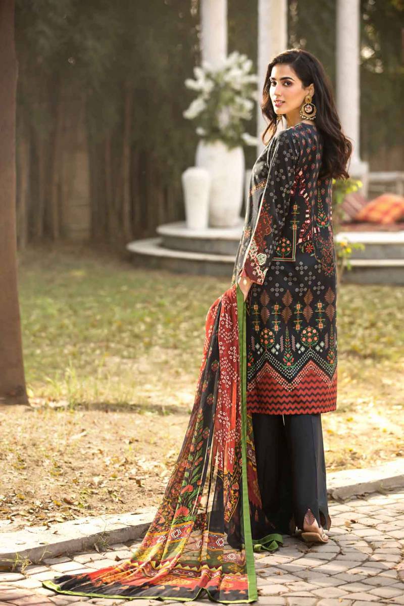 Black Pakistani Dress by Afsaneh Islamabad