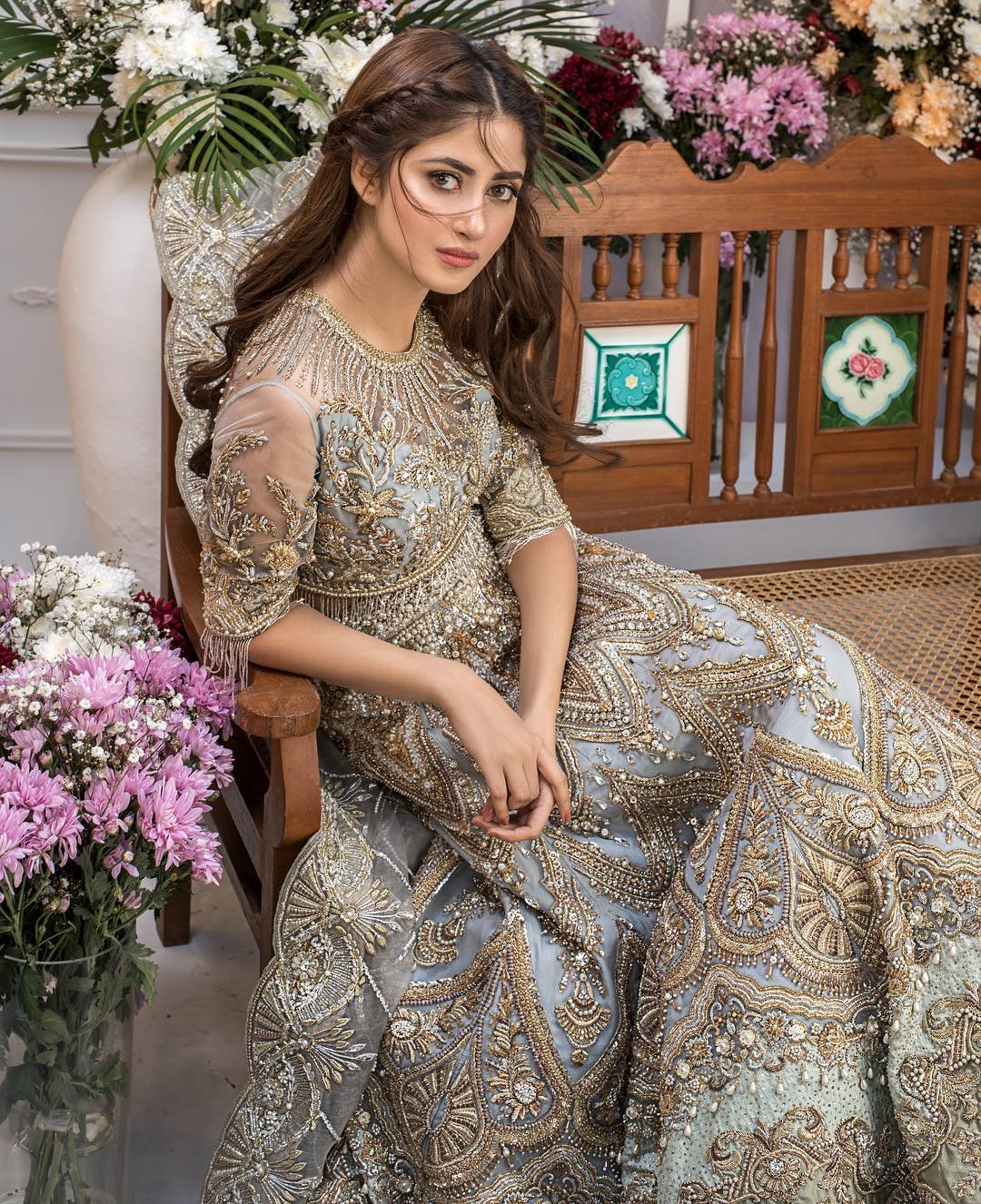 Sajal Aly Awesome New Bridal Photoshoot