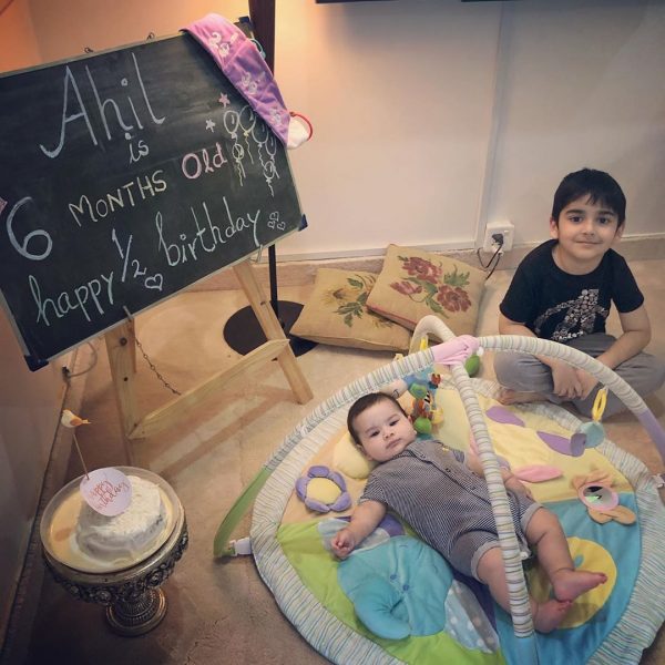 Junaid Khan Son is 6th month old | Beautiful half Birthday Clicks
