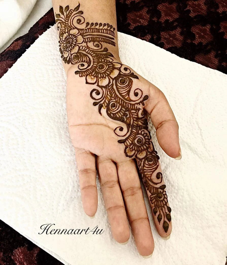 Cute Arabic Mehndi Designs 21 With Videos For Hands Dailyinfotainment