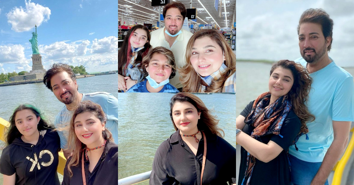 Javeria and Saud in York with Friends and Family