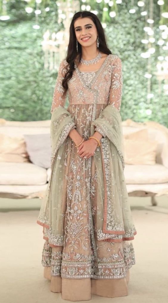 Beautiful Collection of Nikkah Dresses Ideas 2021 9 Beautiful Collection of Nikkah Dresses Ideas 2021