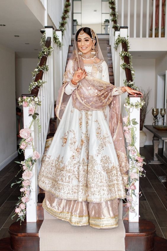 Beautiful Collection of Nikkah Dresses Ideas 2021 19 Beautiful Collection of Nikkah Dresses Ideas 2021