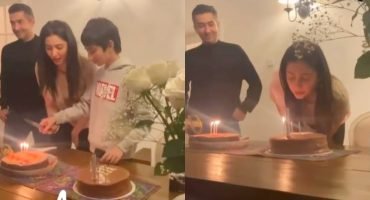 Mahira Khan celebrates her Birthday with Son Azlan