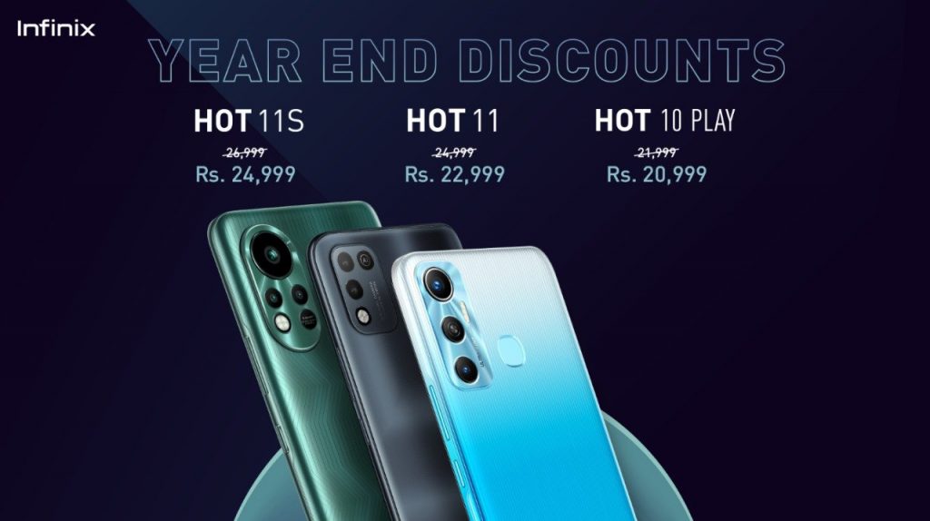 Infinix to introduce Limited time discount offer on Zero X and HOT 11 series for New Year!