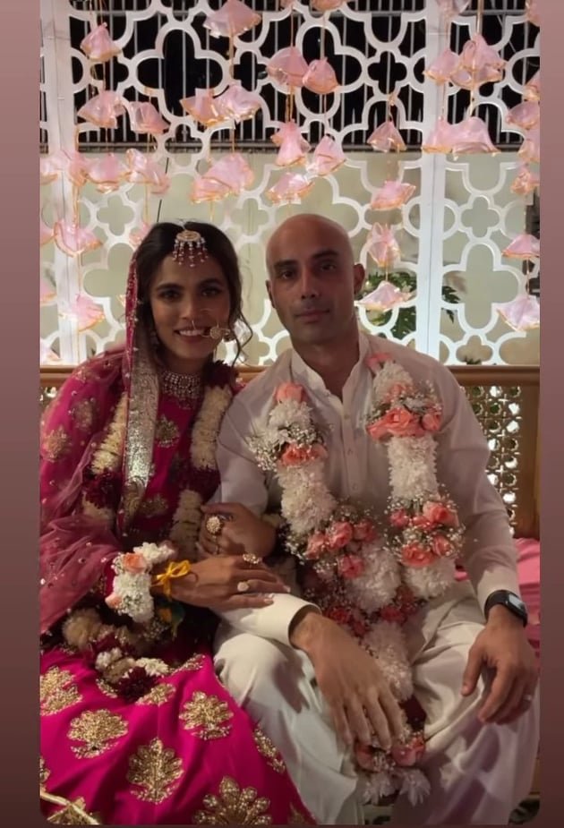 Mushk Kaleem ties knot with Nadir Zia 2 Mushk Kaleem ties knot with Nadir Zia