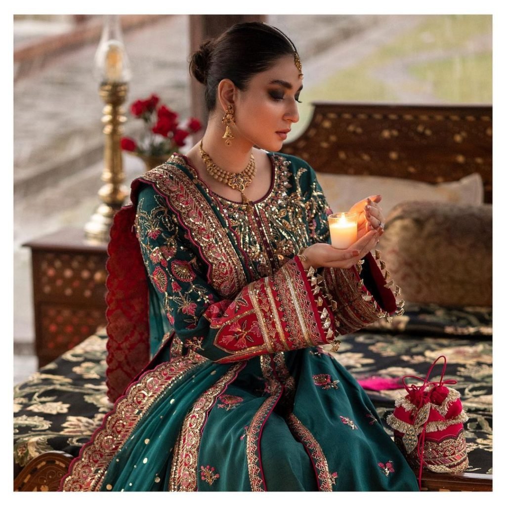 Ramsha Khan Colorful Pictures from Gulaal Wedding Collection 2021