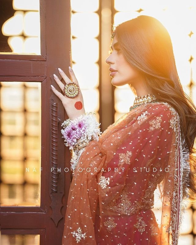 Sadaf Kanwal Bridal Photo Shoot for Lush Saloon