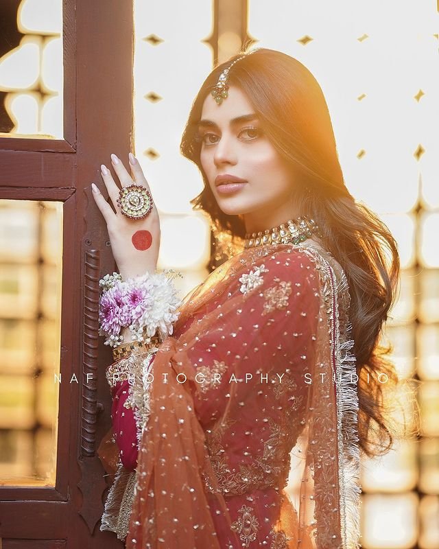 Sadaf Kanwal Bridal Photo Shoot for Lush Saloon 2 Sadaf Kanwal Bridal Photo Shoot for Lush Saloon