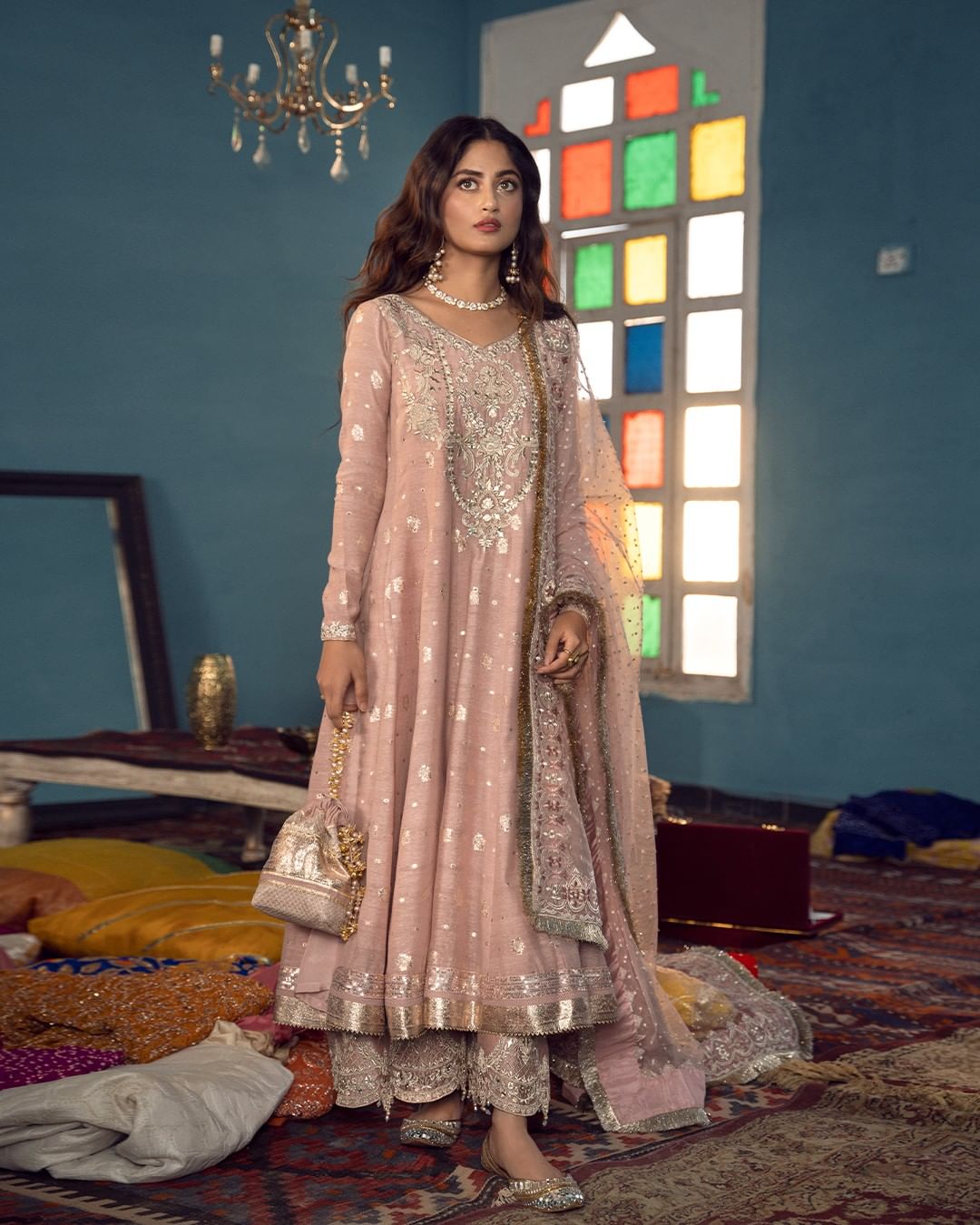 Sajal Aly recent clicks from Faiza Saqlain's Vasl-e-Yaar collection