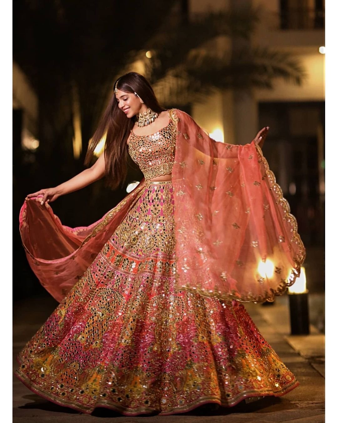 Sonya Hussyn Desi Wedding Vibe in peachy pink is Gorgeous 3 Sonya Hussyn Desi Wedding Vibe in peachy pink is Gorgeous