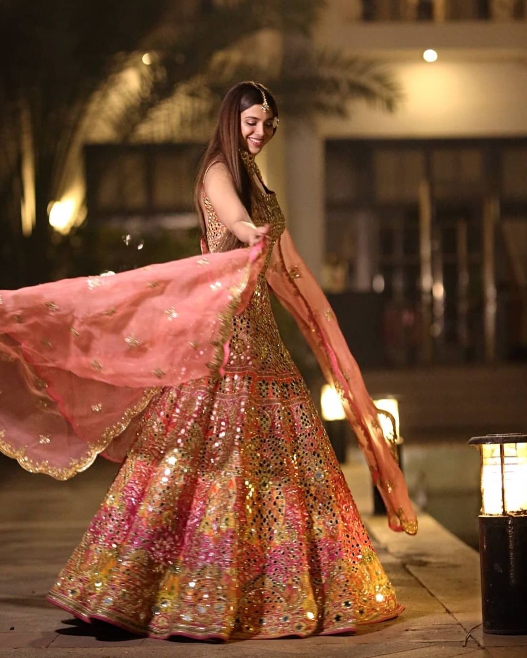 Sonya Hussyn Desi Wedding Vibe in peachy pink is Gorgeous 6 Sonya Hussyn Desi Wedding Vibe in peachy pink is Gorgeous
