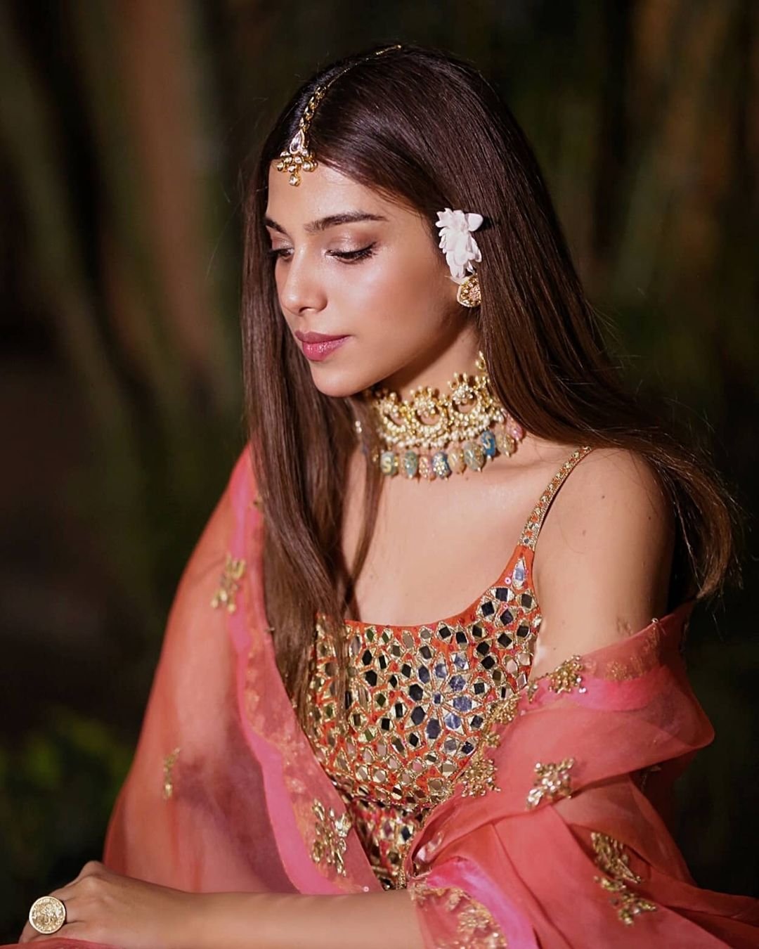 Sonya Hussyn Desi Wedding Vibe in peachy pink is Gorgeous 4 Sonya Hussyn Desi Wedding Vibe in peachy pink is Gorgeous